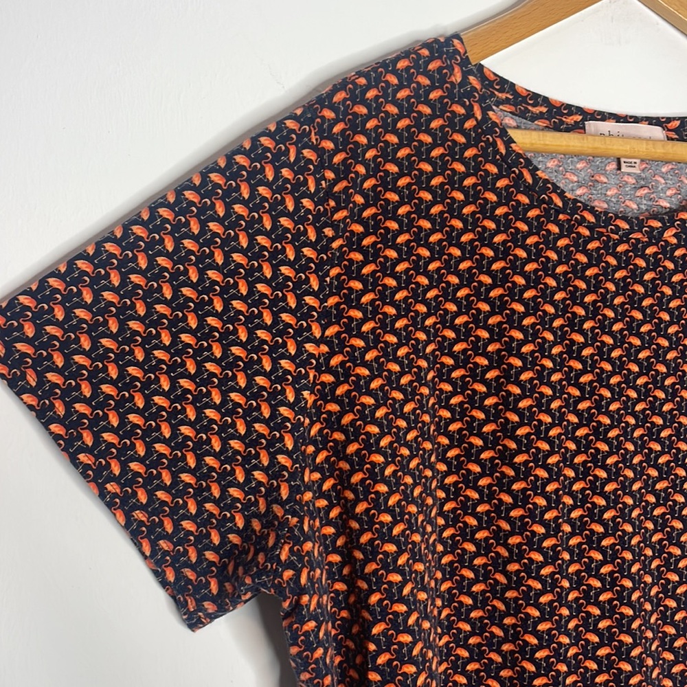 Philosophy Black and Orange Short Sleeve Tee